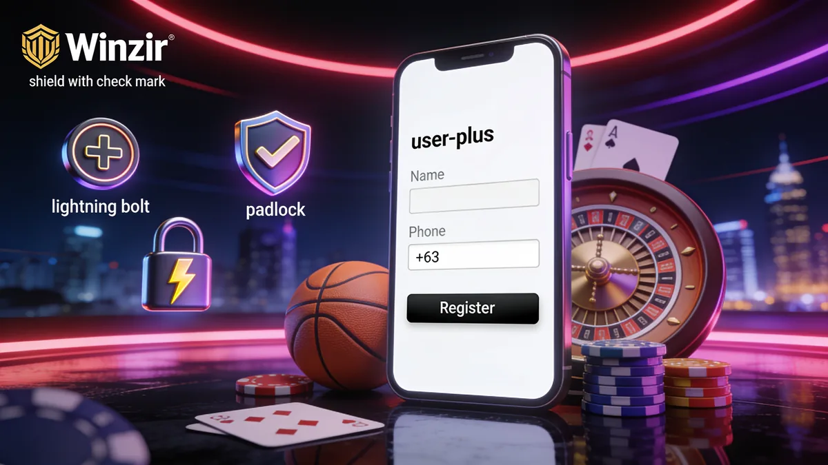 Winzir Login for players in the Philippines